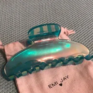 Emi Jay “Bottle Service” Clip – Limited Edition Emi Jay | Accessories | Rare Emi Jay Discontinued Aquamarine  main image 2